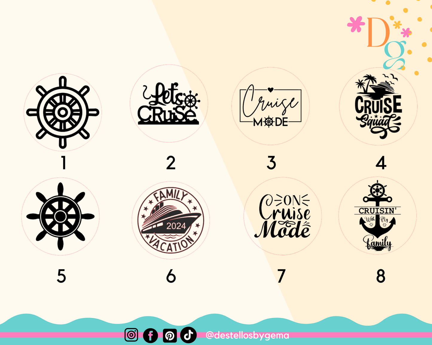 Retractable Cruise Badge