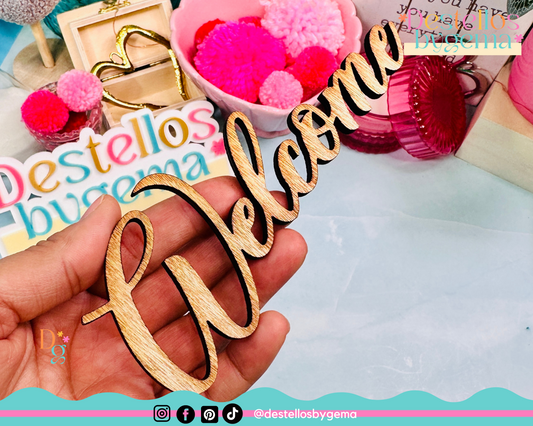 Personalized Wooden Name