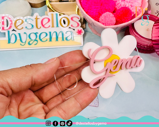 Personalized Acrylic Names for Tumblers