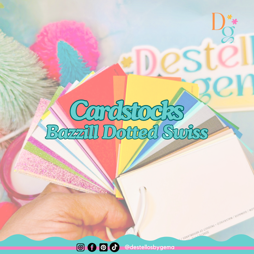 Cardstock Bazzill Dottet Swiss