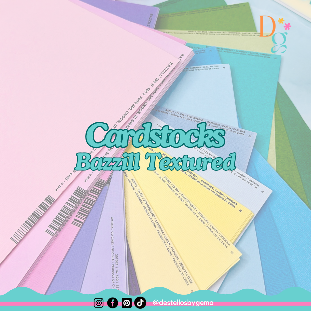 Cardstocks Bazzill Textured