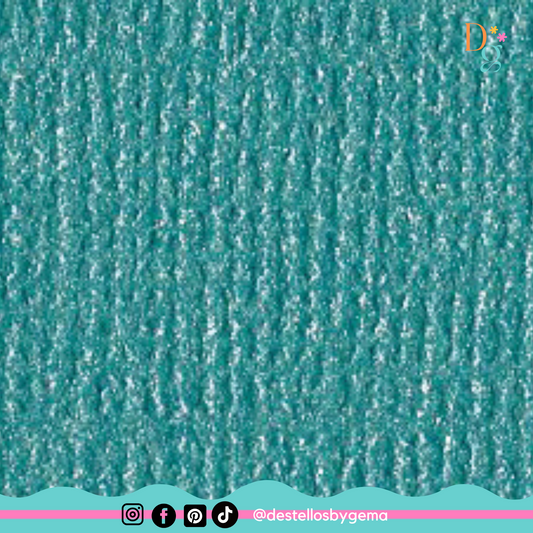 Bazzill Bling Cardstock 12"x12" – Atlantis