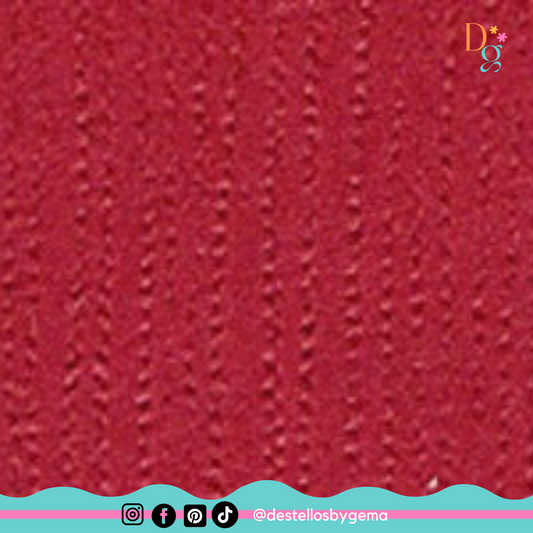 Bazzill Fourz Cardstock 12"X12" Ruby Slipper
