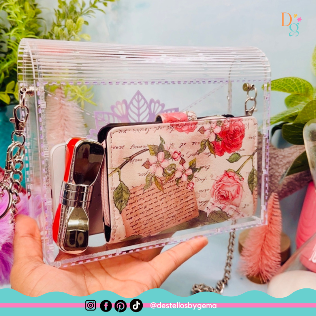 Acrylic Personalized Clutch Purse – Custom Handcrafted Purse