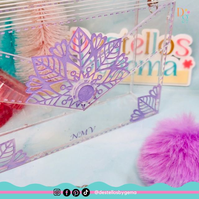 Acrylic Personalized Clutch Purse – Custom Handcrafted Purse