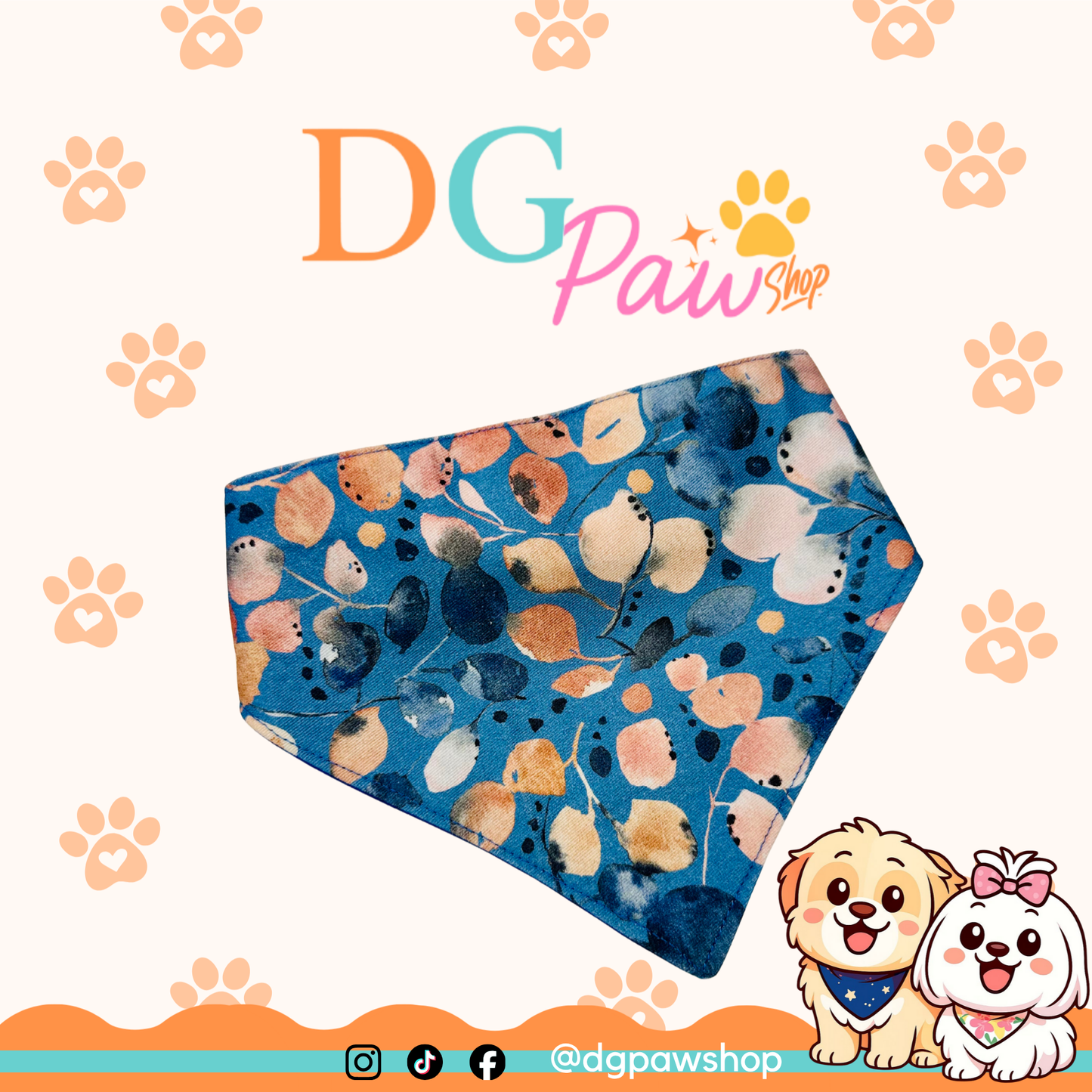 Sky Petal – Small Pawndana