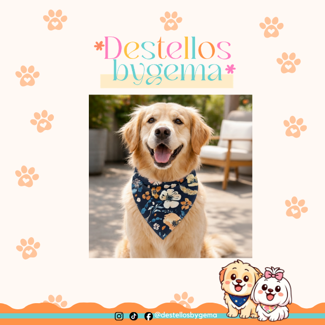 Midnight Bloom – X-Small Pawndana